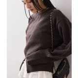 【WEB限定】裾ジップニットプルオーバー | VIS | 詳細画像6