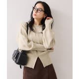 キナリ(16) | 【WEB限定】裾ジップニットプルオーバー | VIS