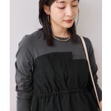 【WEB限定】ビスチェドッキングペプラムロングスリーブTシャツ | VIS  | 詳細画像6 