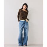 【WEB限定】レイヤードドレーププルオーバー | VIS  | 詳細画像18 