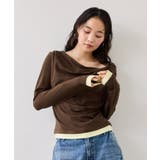 【WEB限定】レイヤードドレーププルオーバー | VIS  | 詳細画像20 