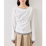 【WEB限定】レイヤードドレーププルオーバー | VIS  | 詳細画像25 