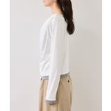 【WEB限定】レイヤードドレーププルオーバー | VIS  | 詳細画像26 