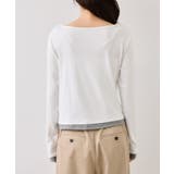 【WEB限定】レイヤードドレーププルオーバー | VIS  | 詳細画像27 