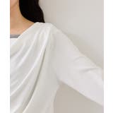 【WEB限定】レイヤードドレーププルオーバー | VIS  | 詳細画像29 