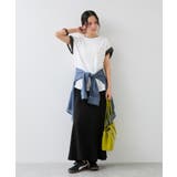 【WEB限定】天竺袖配色Tシャツ | VIS  | 詳細画像13 