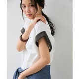 【WEB限定】天竺袖配色Tシャツ | VIS  | 詳細画像15 