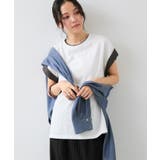 【WEB限定】天竺袖配色Tシャツ | VIS  | 詳細画像16 