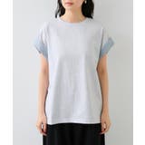 【WEB限定】天竺袖配色Tシャツ | VIS  | 詳細画像17 