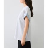 【WEB限定】天竺袖配色Tシャツ | VIS  | 詳細画像18 