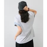 【WEB限定】天竺袖配色Tシャツ | VIS  | 詳細画像4 