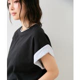 【WEB限定】天竺袖配色Tシャツ | VIS  | 詳細画像9 