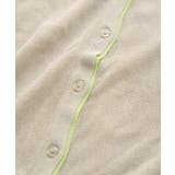 【WEB限定】リネンタッチ配色シアーカーディガン | VIS  | 詳細画像35 