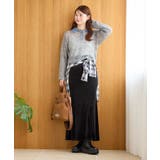 【WEB限定】透かしモヘアレイヤード襟配色ニット | VIS  | 詳細画像7 