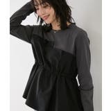 【WEB限定】ビスチェドッキングペプラムロングスリーブTシャツ | VIS | 詳細画像9