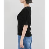 シーアベロア5部袖プルオーバー | VIS  | 詳細画像19 