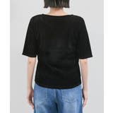 シーアベロア5部袖プルオーバー | VIS  | 詳細画像20 