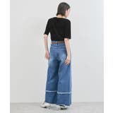 シーアベロア5部袖プルオーバー | VIS  | 詳細画像3 