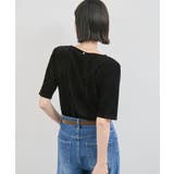 シーアベロア5部袖プルオーバー | VIS  | 詳細画像5 