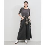 シーアベロア5部袖プルオーバー | VIS  | 詳細画像7 