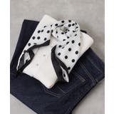 ドット柄スカーフ 70×70cm | VIS  | 詳細画像4 