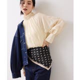 ドット柄スカーフ 70×70cm | VIS  | 詳細画像6 