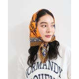 ポムグラネイト柄スカーフ70cm | VIS | 詳細画像3