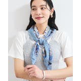 ポムグラネイト柄スカーフ70cm | VIS | 詳細画像5