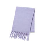 【リサイクルポリ】ふわふわ太フリンジマフラー | VIS | 詳細画像20