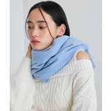 【リサイクルポリ】なめらかタッチ無地大判ストール | VIS  | 詳細画像4 