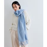 【リサイクルポリ】なめらかタッチ無地マフラー | VIS | 詳細画像1