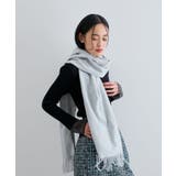 【リサイクルポリ】なめらかタッチ無地マフラー | VIS | 詳細画像4