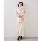 ふわふわフリンジマフラー/静電気防止 | VIS  | 詳細画像4 