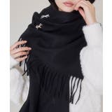 なめらかタッチ刺繍入りストール | VIS | 詳細画像6