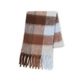 ふわふわフリンジチェックマフラー/静電気防止 | VIS  | 詳細画像21 