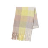 ふわふわフリンジチェックマフラー/静電気防止 | VIS  | 詳細画像24 