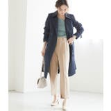 【花粉ガード＆撥水加工】キルトライナー付きトレンチコート | VIS  | 詳細画像20 