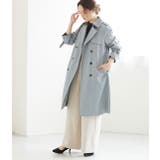 【花粉ガード＆撥水加工】キルトライナー付きトレンチコート | VIS  | 詳細画像22 