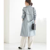 【花粉ガード＆撥水加工】キルトライナー付きトレンチコート | VIS  | 詳細画像23 