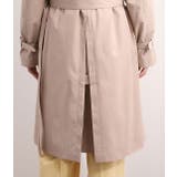 【花粉ガード＆撥水加工】キルトライナー付きトレンチコート | VIS  | 詳細画像4 