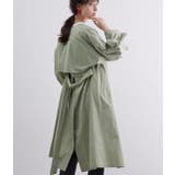 【撥水】【花粉ガード】ノーカラー袖ボリュームコート | VIS | 詳細画像31