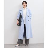 【定番人気】【撥水/UVケア】後ろタックトレンチコート スプリングコート | VIS  | 詳細画像11 