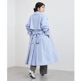 【定番人気】【撥水/UVケア】後ろタックトレンチコート スプリングコート | VIS  | 詳細画像12 