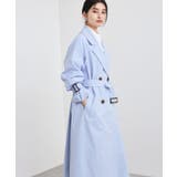 【定番人気】【撥水/UVケア】後ろタックトレンチコート スプリングコート | VIS  | 詳細画像15 