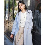 【定番人気】【撥水/UVケア】後ろタックトレンチコート スプリングコート | VIS  | 詳細画像16 
