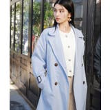 【定番人気】【撥水/UVケア】後ろタックトレンチコート スプリングコート | VIS  | 詳細画像18 