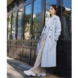 【定番人気】【撥水/UVケア】後ろタックトレンチコート スプリングコート | VIS  | 詳細画像19 