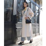 【定番人気】【撥水/UVケア】後ろタックトレンチコート スプリングコート | VIS  | 詳細画像26 