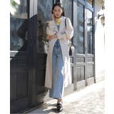 【定番人気】【撥水/UVケア】後ろタックトレンチコート スプリングコート | VIS  | 詳細画像27 