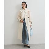 【定番人気】【撥水/UVケア】後ろタックトレンチコート スプリングコート | VIS  | 詳細画像29 